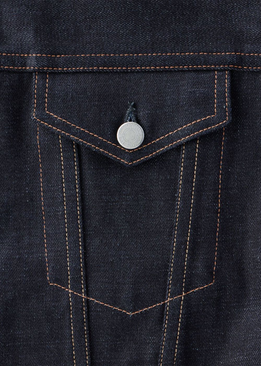 14.7oz Standard Denim Jacket - Indigo - Momotaro Canada - Danali -MMGJ00035A