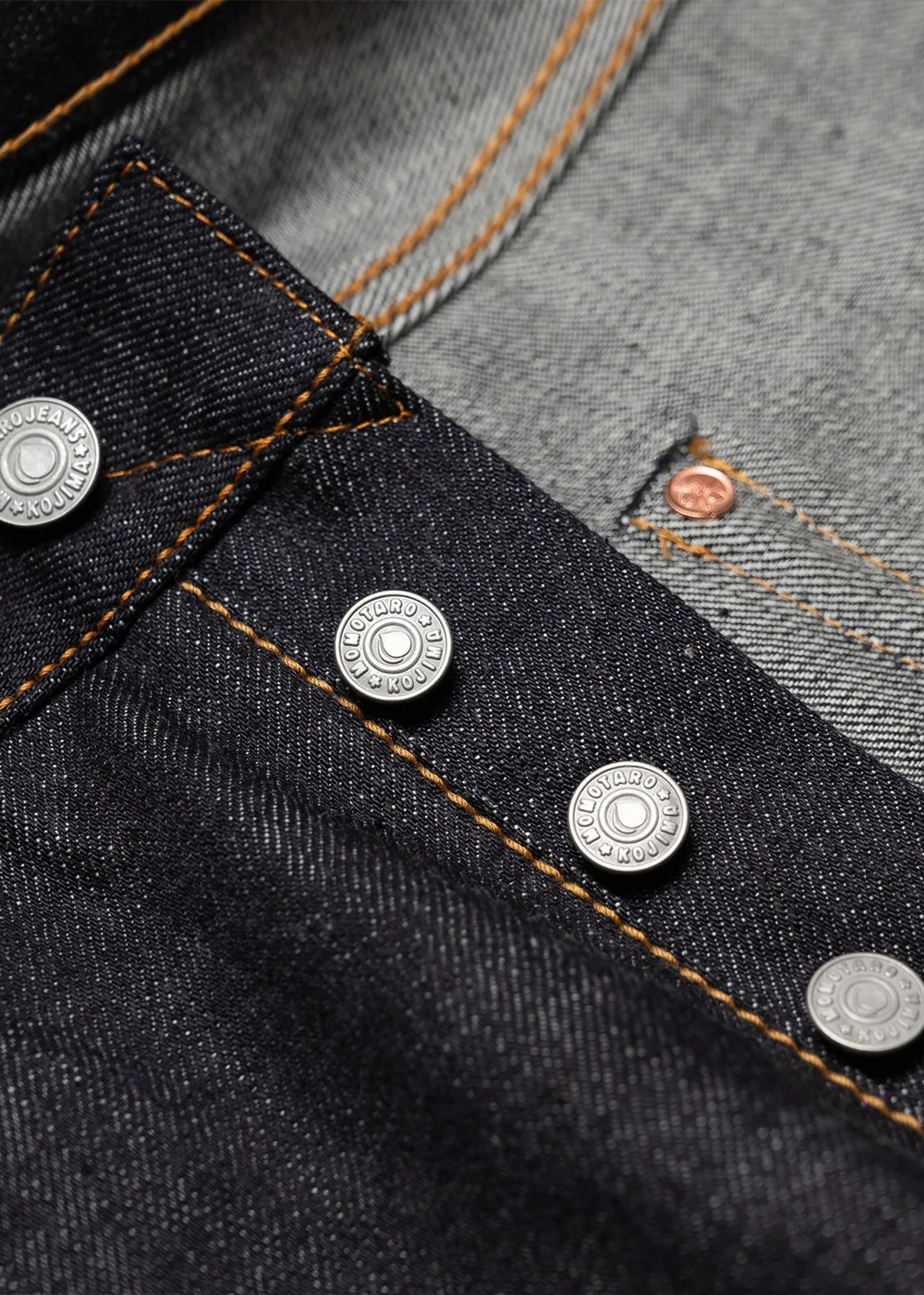 15.7oz Zimbabwe Cotton Classic Straight Jean - Indigo - Momotaro Canada - Danali