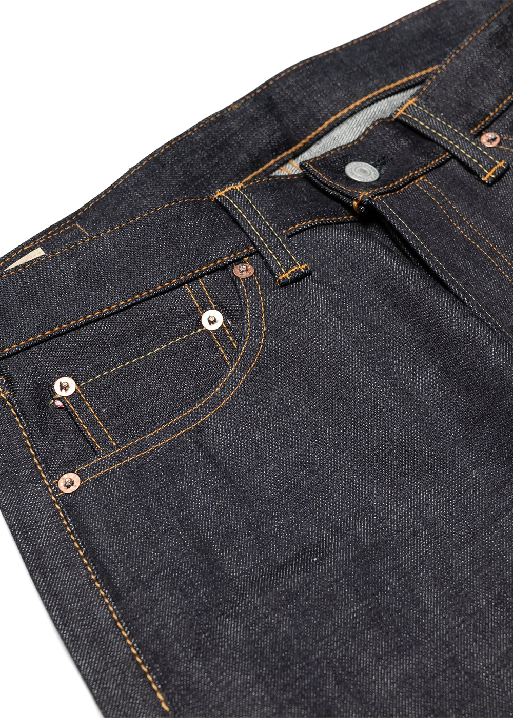 15.7oz Zimbabwe Cotton Classic Straight Jean - Indigo - Momotaro Canada - Danali