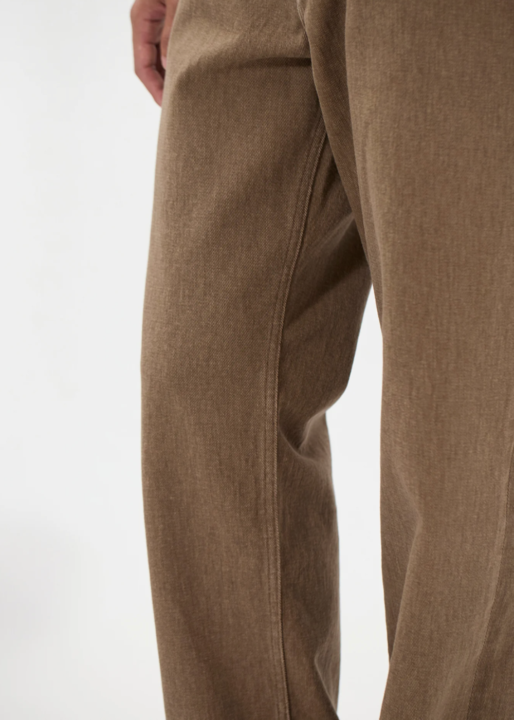 Korshavn Relaxed 5 Pocket Resist Dyed Twill - Walnut - Norse Projects Canada - Danali - N25-0481