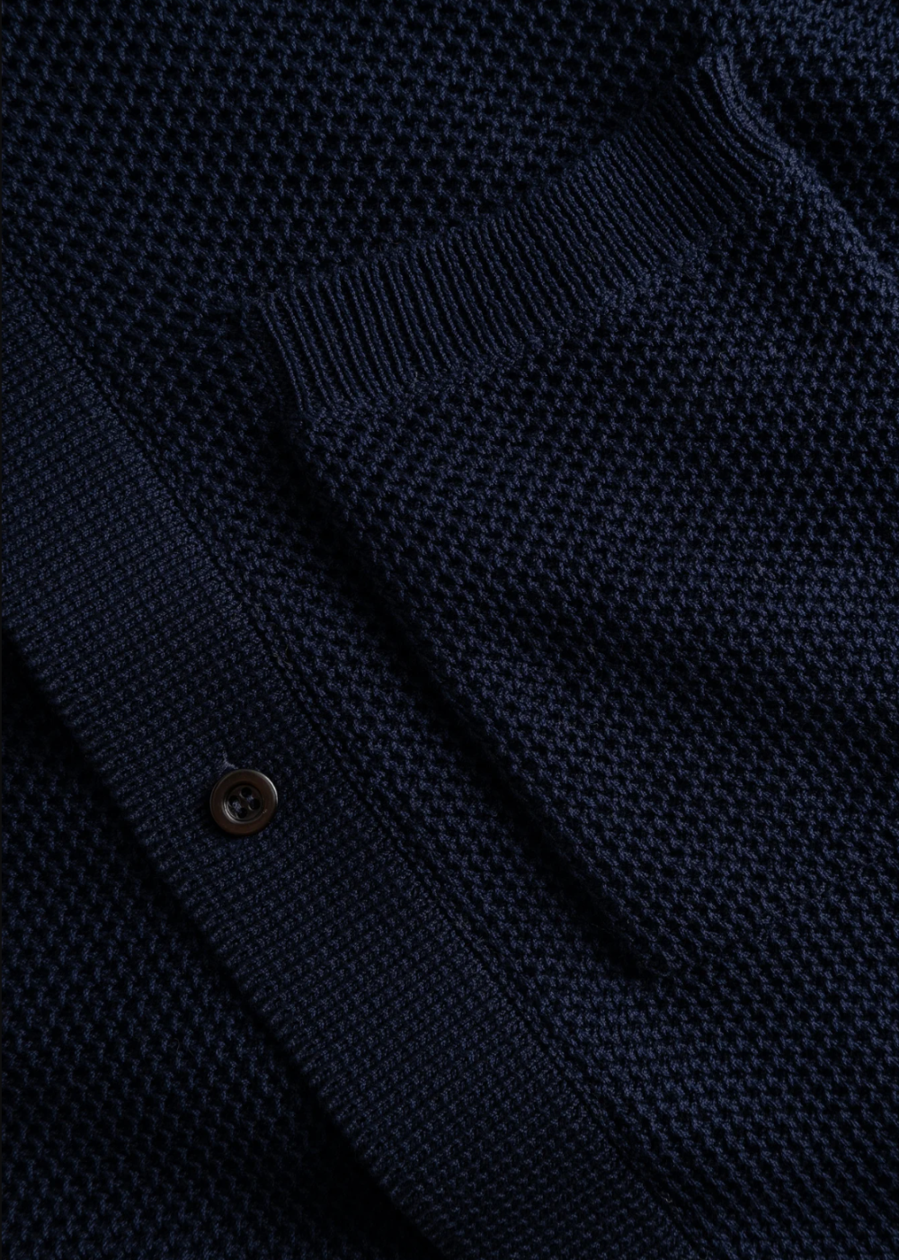 Fredensborg Mercerised Cotton Knitted Shirt - Dark Navy - Norse Projects Canada - Danali - N45-0668