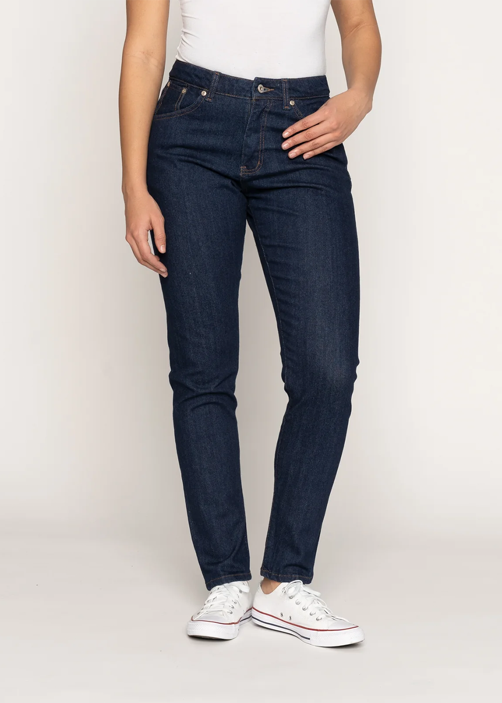 Naked and Famous Denim Canada - Arrow - Blue Comfort Stretch Selvedge - Danali