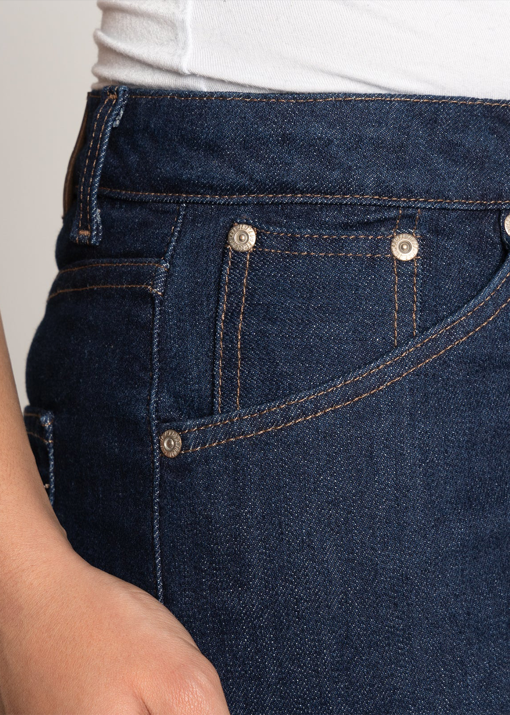 Naked and Famous Denim Canada - Arrow - Blue Comfort Stretch Selvedge - Danali