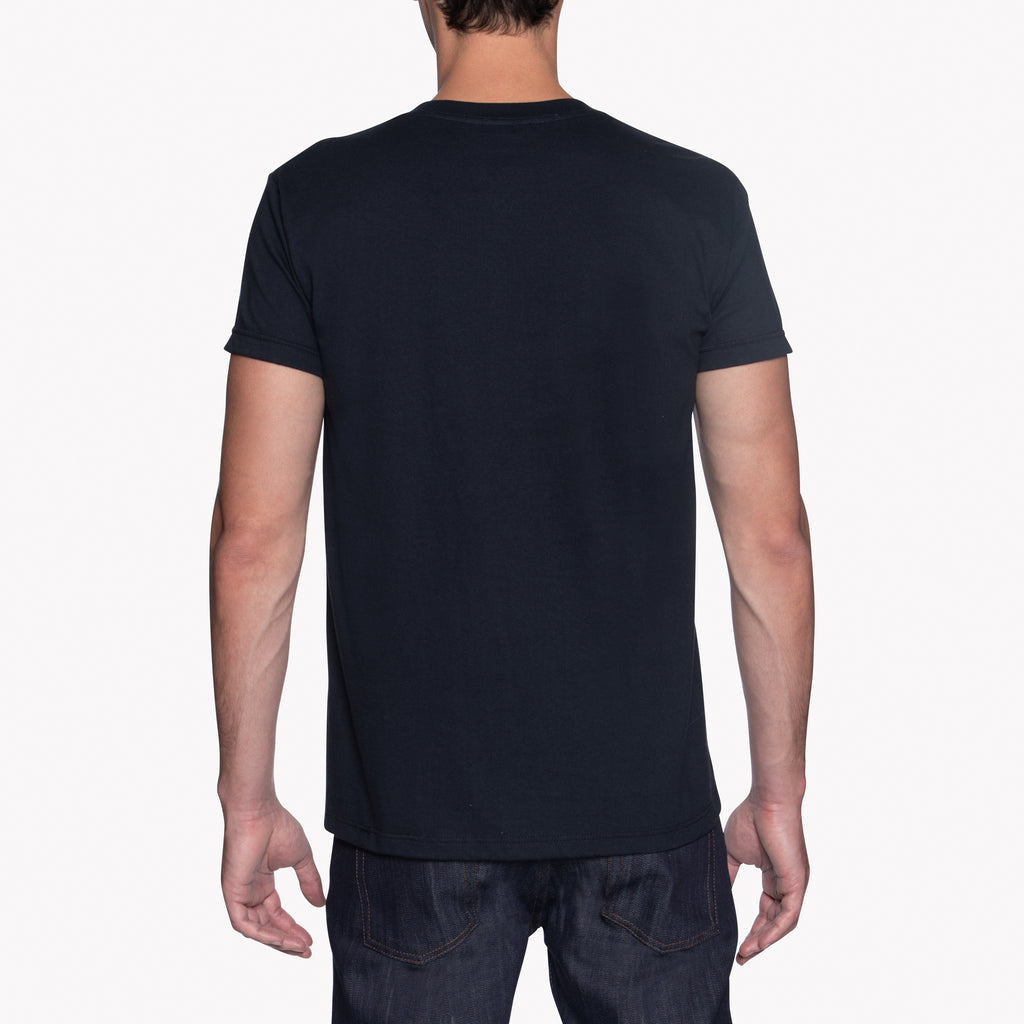 Circular Knit T-Shirt - Black - Naked and Famous Denim Canada - Danali