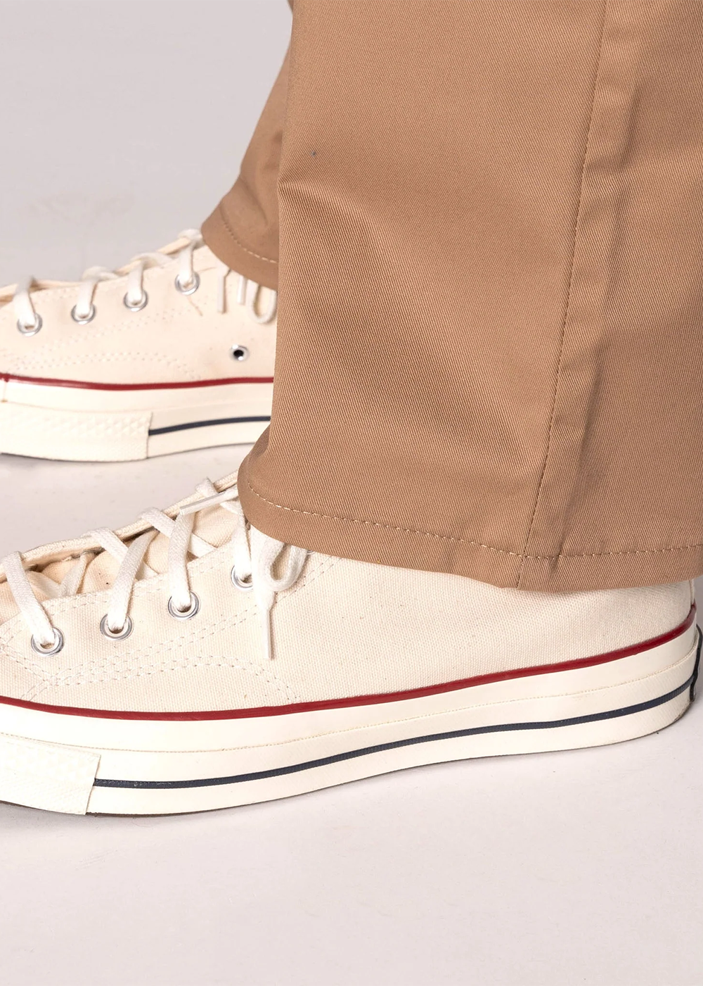Stretch Twill Straight Chino - Beige - Naked and Famous Denim Canada - Danali