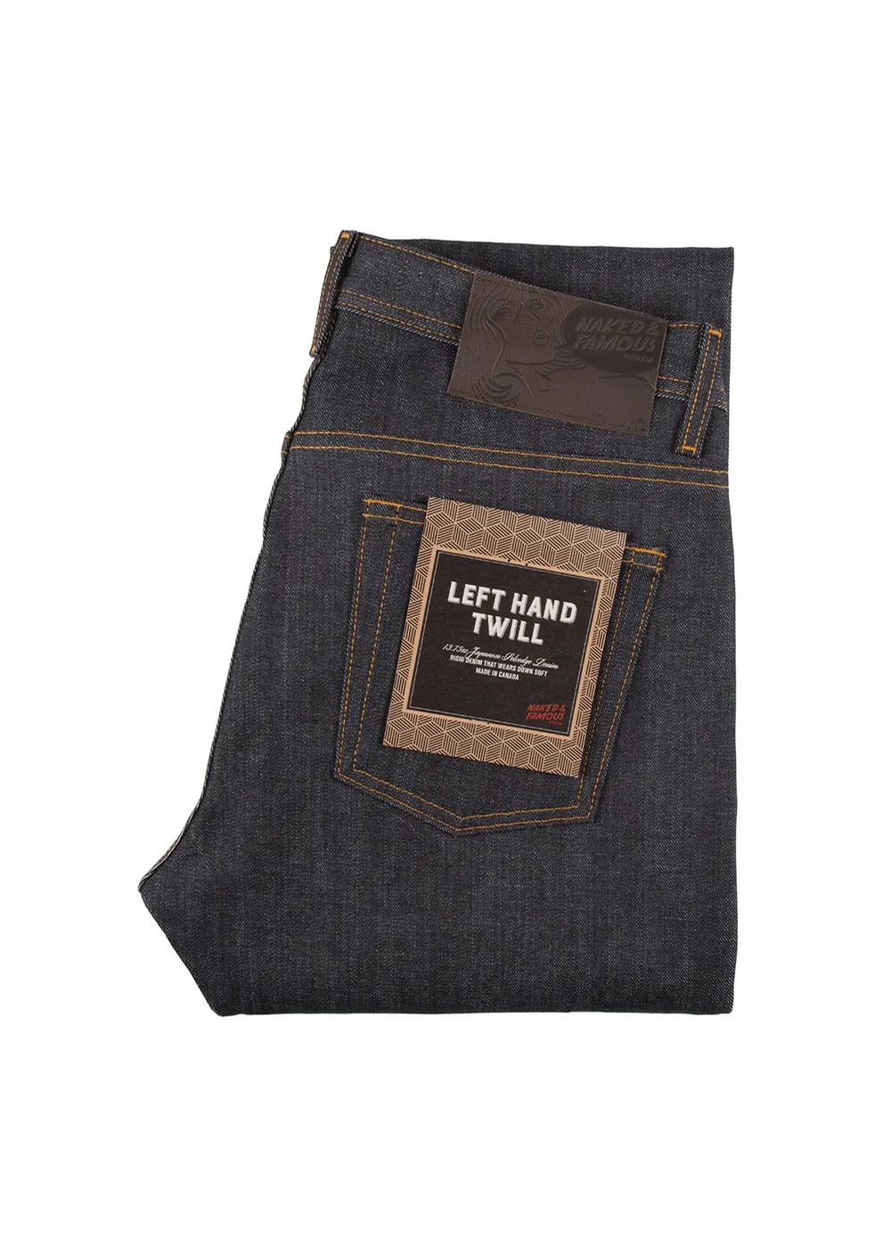 Weird Guy Left Hand Twill Selvedge - Indigo - Naked and Famous Denim Canada - Danali