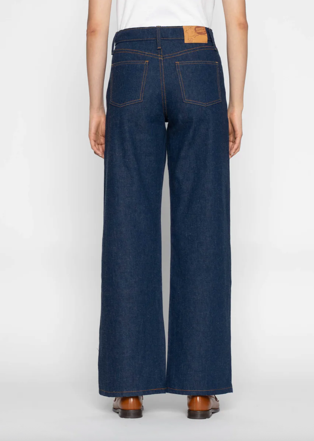 Wide Wild West - 9.7oz 2/1 Nep Denim - Indigo - Naked and Famous Denim Canada - Danali