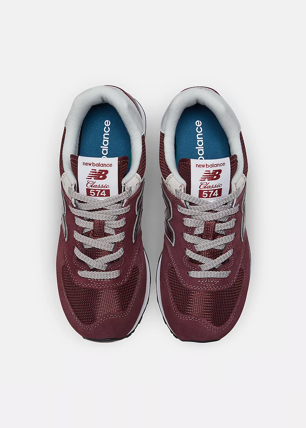 New Balance Unisex 574 Sneakers Burgundy - New Balance Canada - Danali