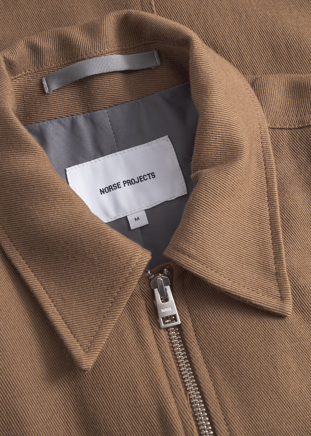 Aksel Cavalry Cotton Wool Windstopper Jacket - Oak - Norse Projects Canada - Danali