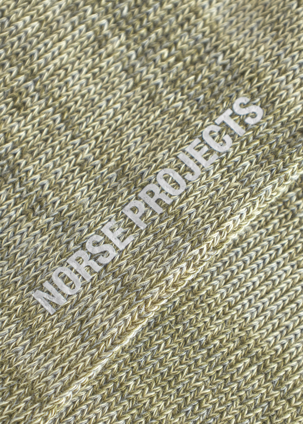 Bjarki Cotton Twist Sock - Moss Green - Norse Projects Canada - Danali