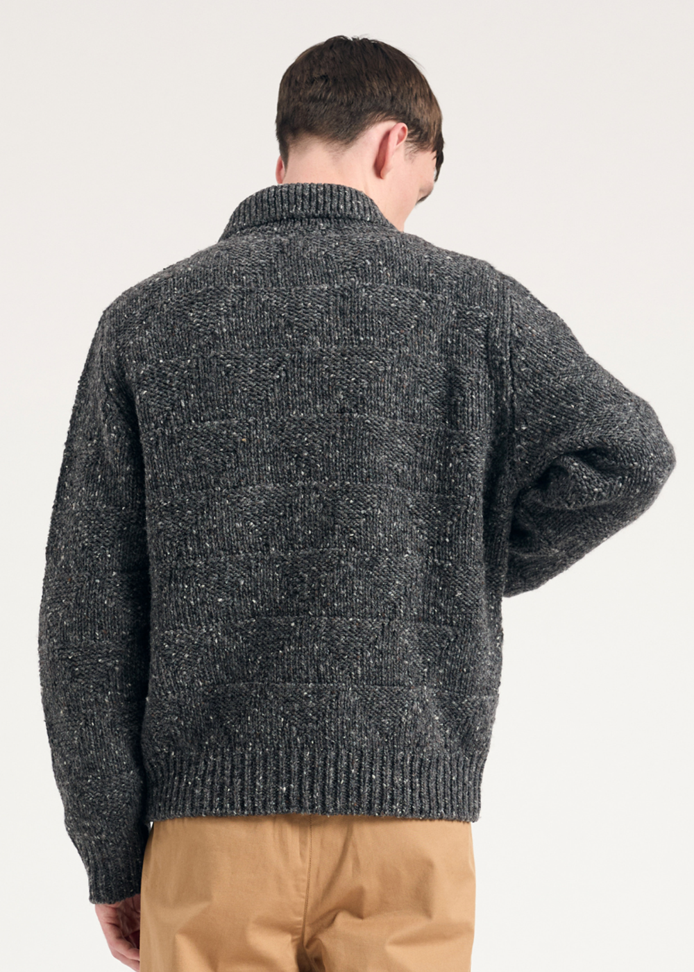 Erik Donegal Diamond Jacket - Charcoal Grey - Norse Projects Canada - Danali