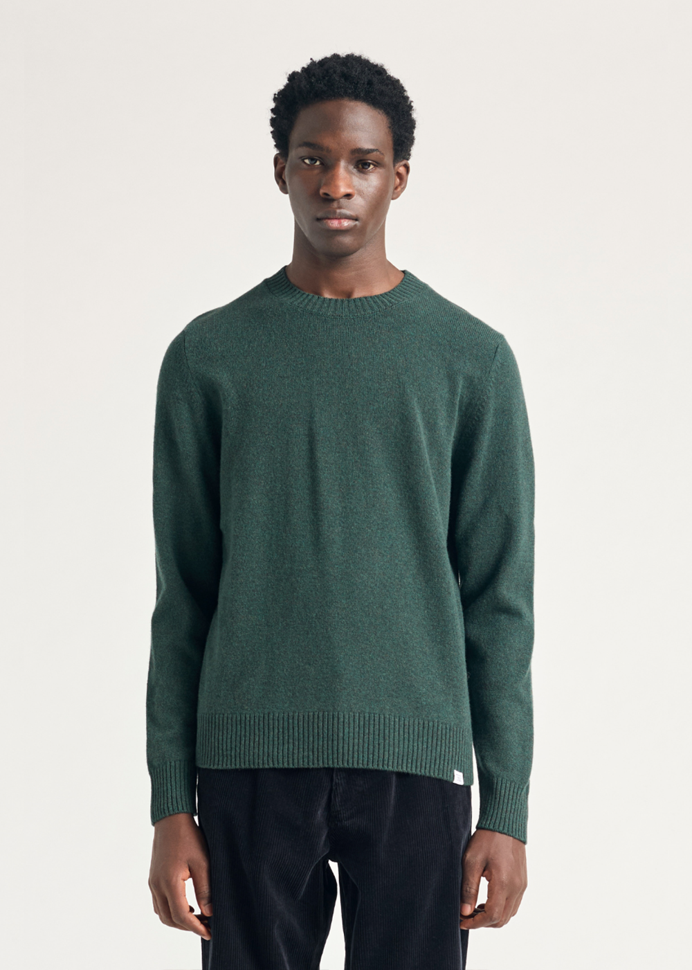 Norse Standard Merino Lambswool Sweater - Forest - Norse Projects Canada - Danali