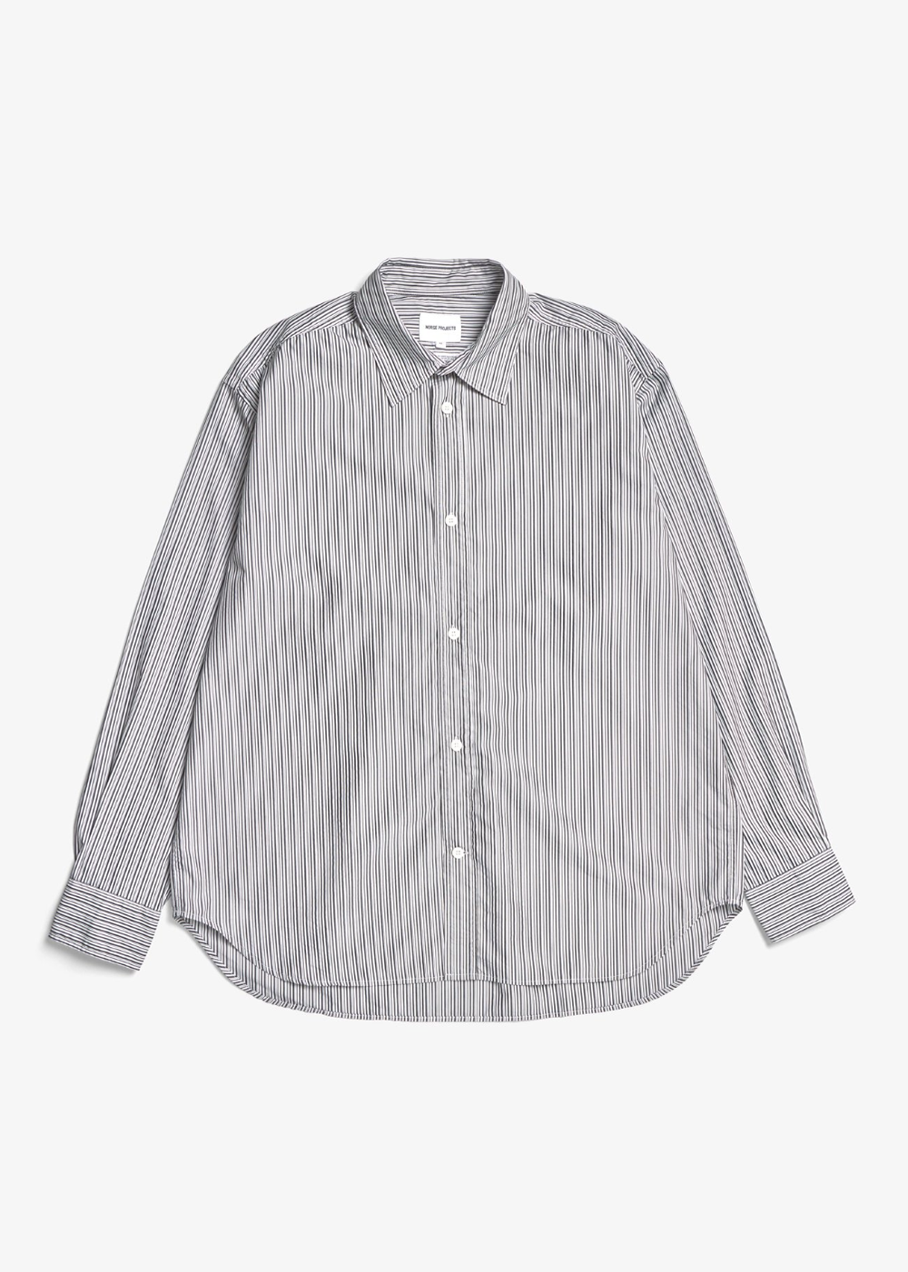 Ole Fine Oversize Shirt - Black - Norse Projects Canada - Danali