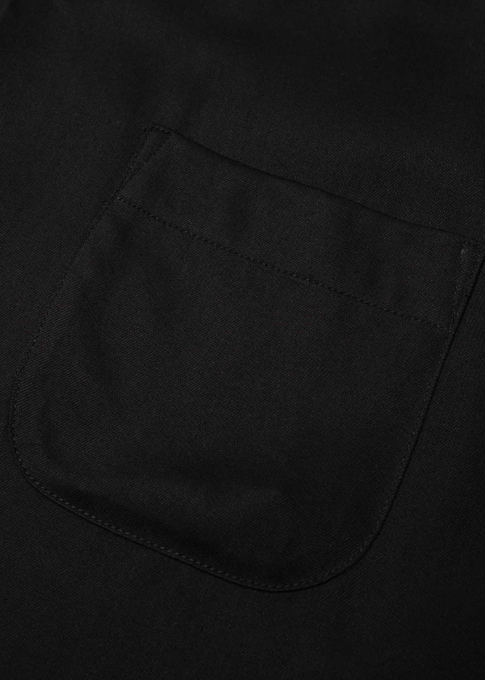 Arthur Bowling Shirt Safety Pin - Black - Nudie Jeans Canada - Danali