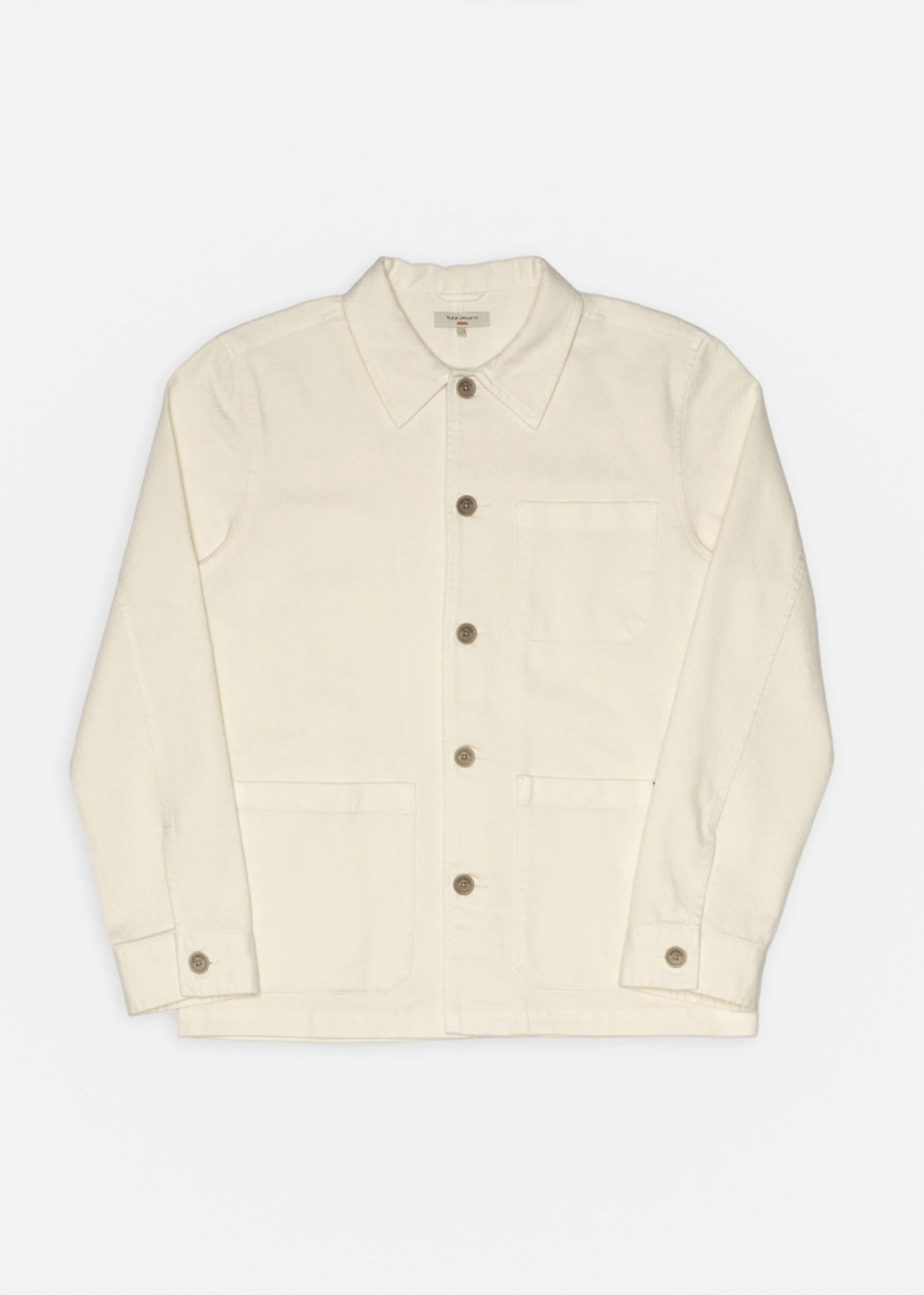 Barney Worker Jacket - Ivory - Nudie Jeans Canada - Danali