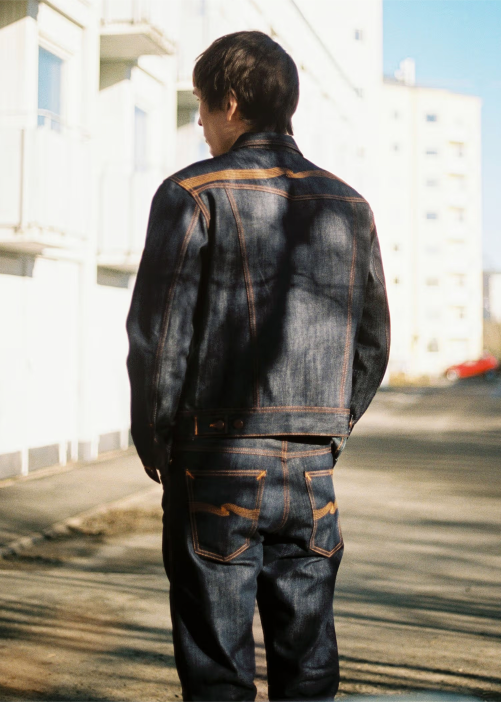 Conny Denim Jacket - Mid Blue - Nudie Jeans Canada - Danali
