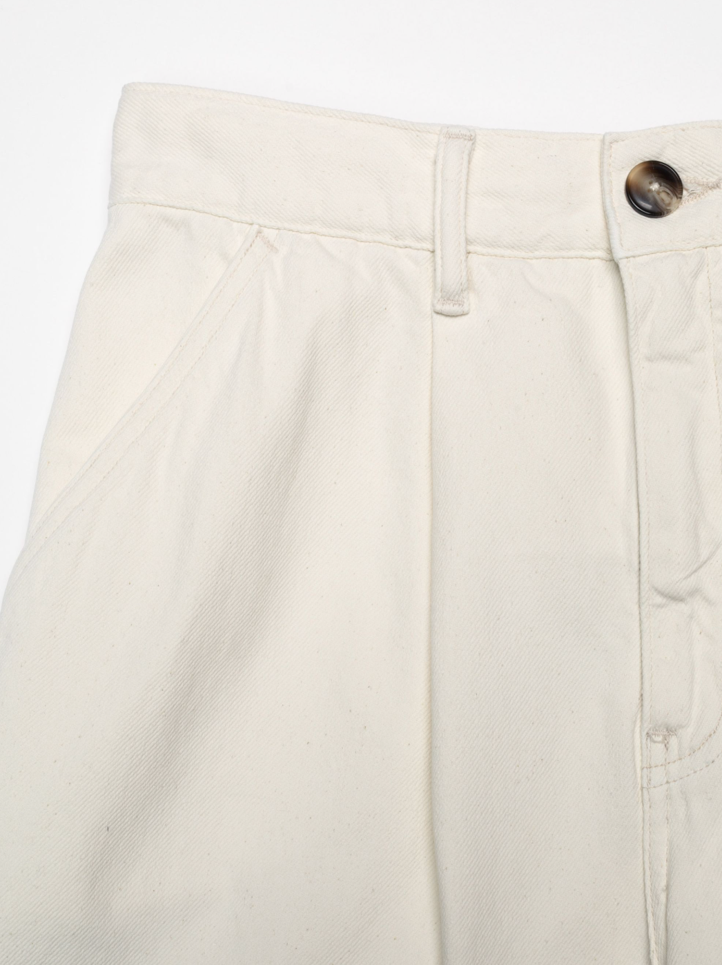 Nudie Jeans Gullan Workwear Pants Ivory - Nudie Jeans Canada - Danali