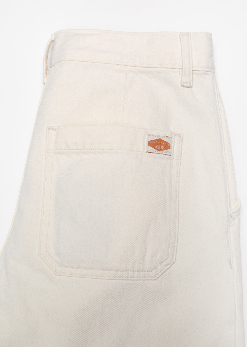 Nudie Jeans Gullan Workwear Pants Ivory - Nudie Jeans Canada - Danali