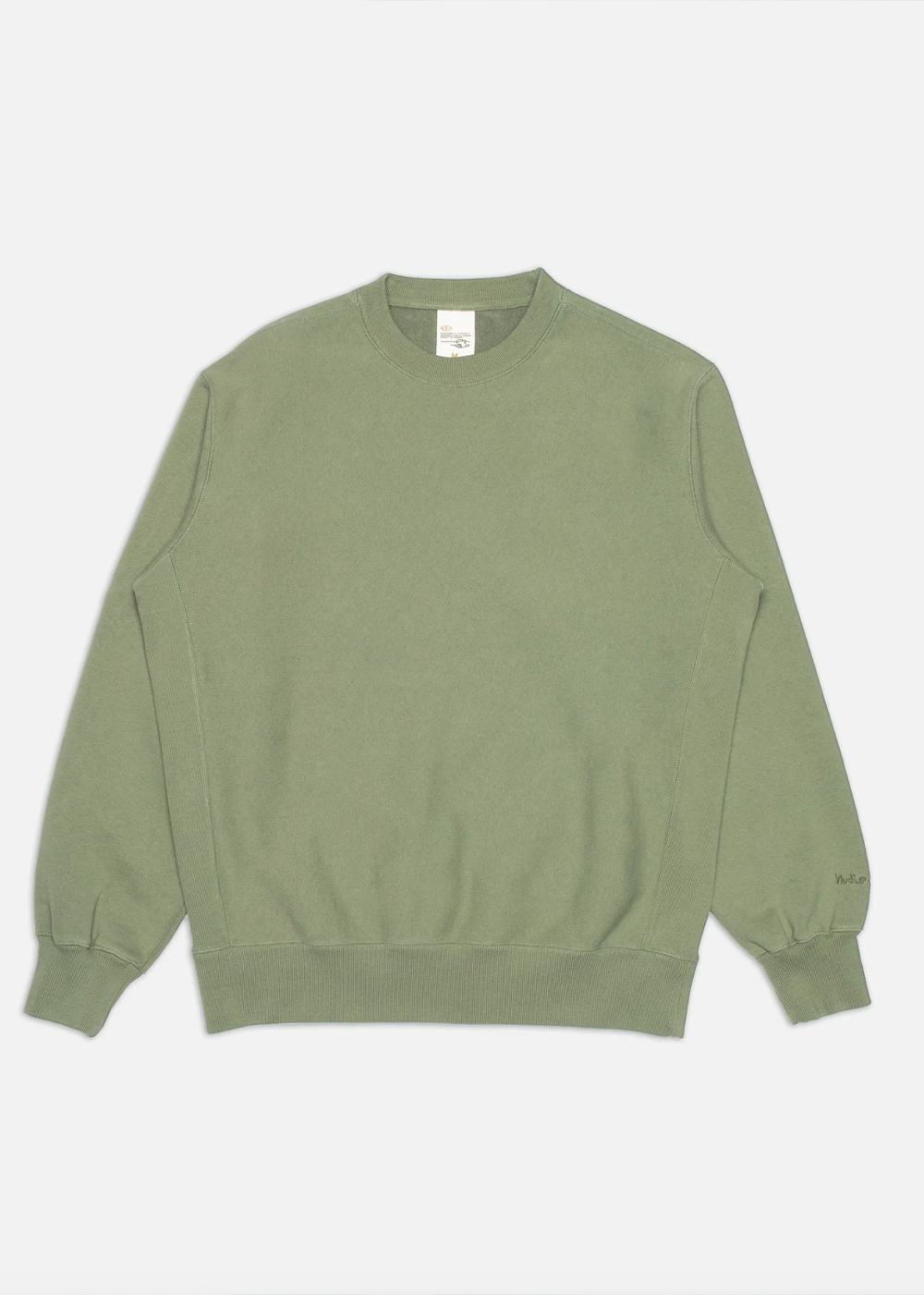 Hasse Crewneck Sweatshirt - Green - Nudie Jeans Canada - Danali