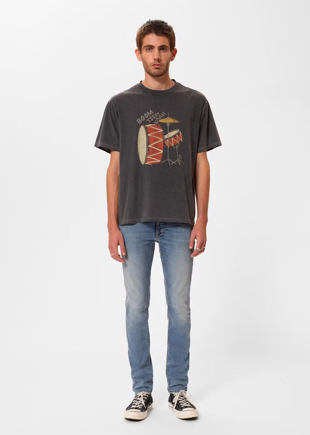 Lean Dean Slim Tapered Jean - Broken Blue - Nudie Jeans - Danali