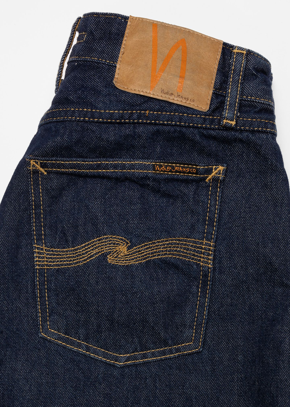 Meja Rinse Denim Shorts - Dark Blue - Nudie Jeans Canada - Danali