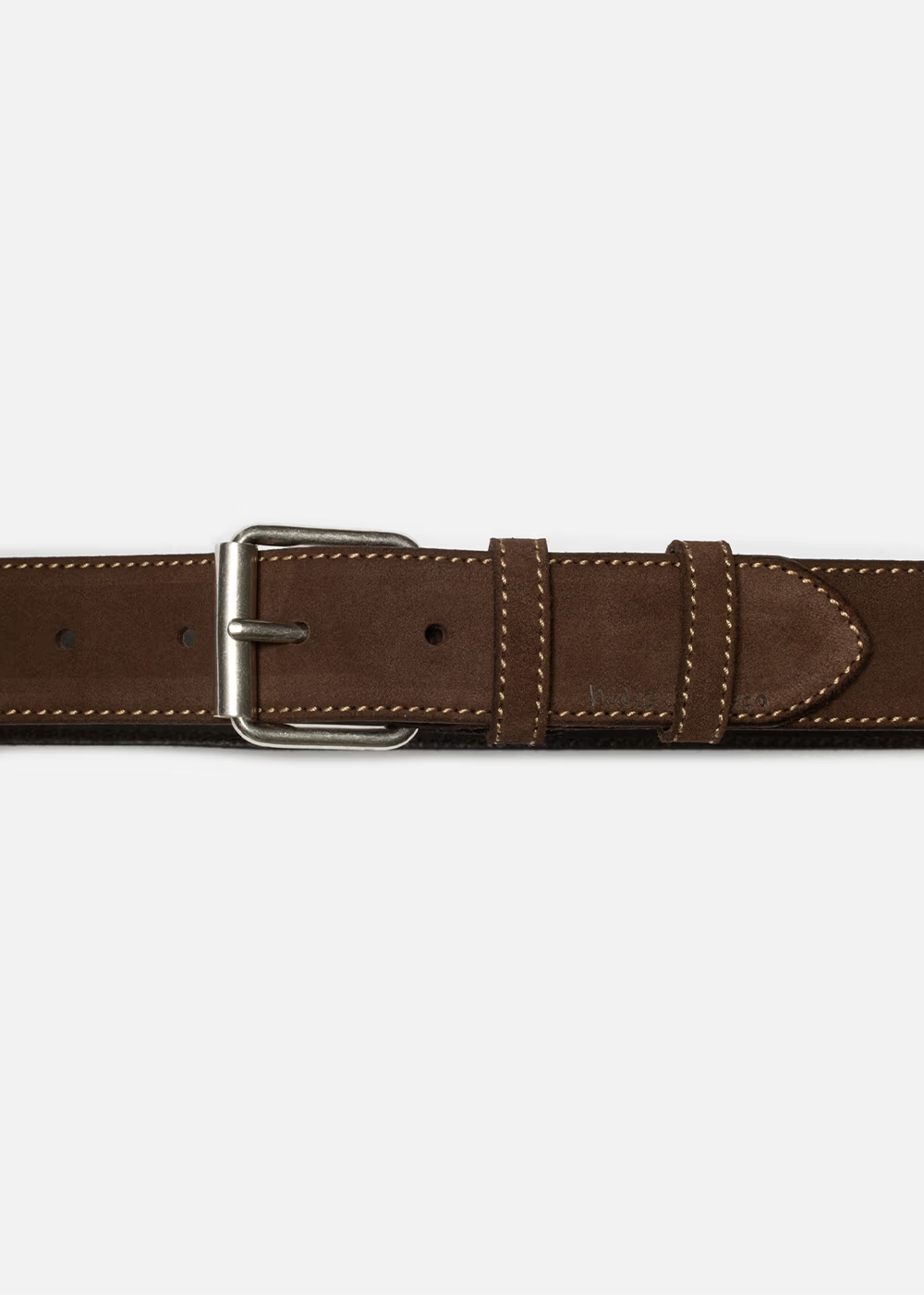 Pedersson Suede Belt - Dark Brown - Nudie Jeans Canada - Danali