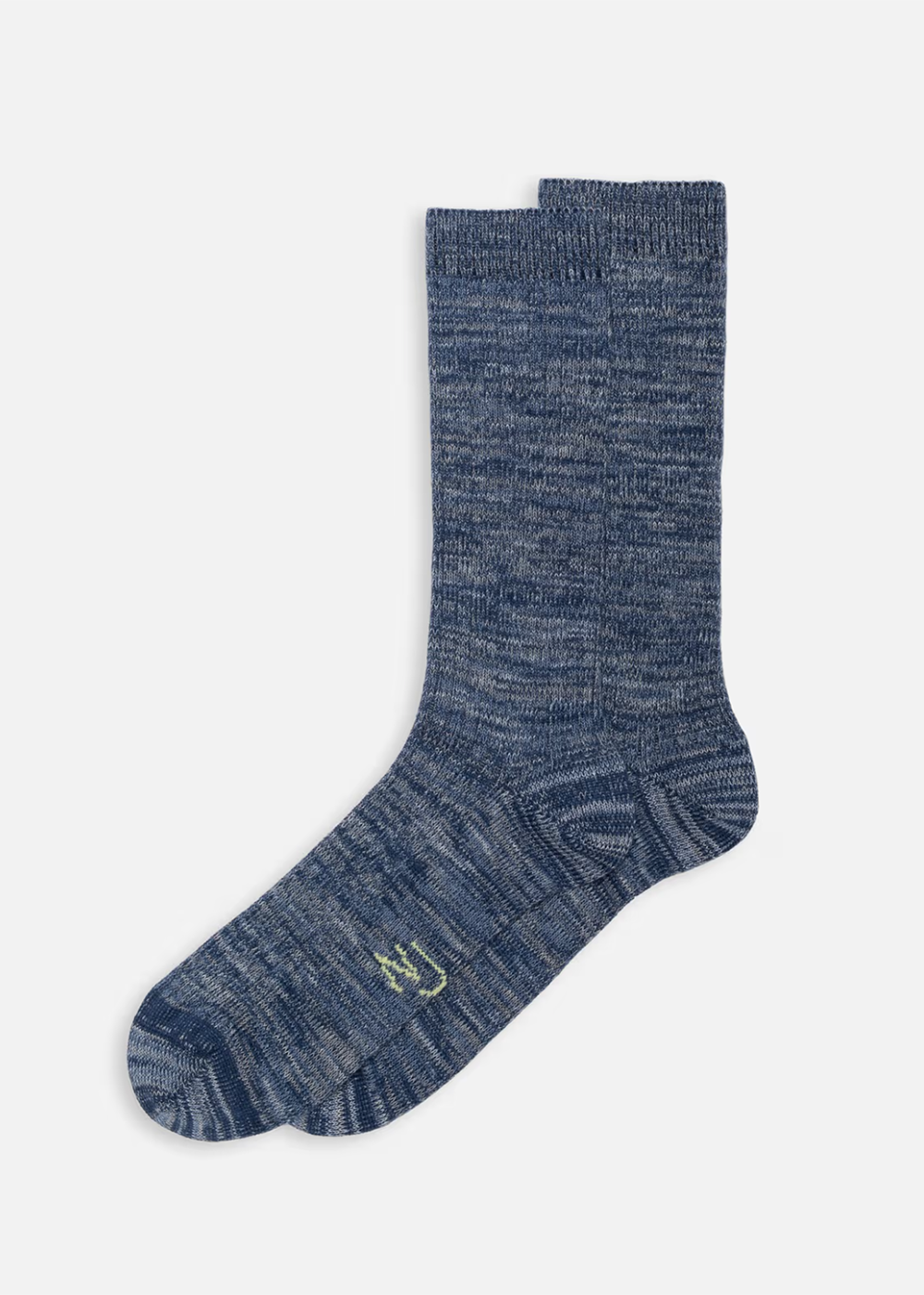 Rasmusson Mens Rib Sock - Blue - Nudie Jeans Canada - Danali