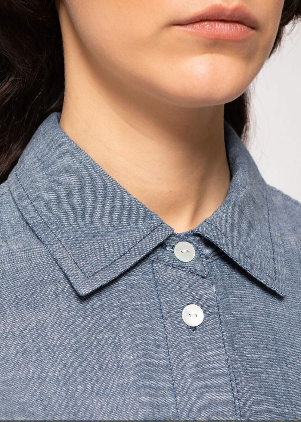 Tuva Tunic Chambray - Denim - Nudie Jeans Canada - Danali