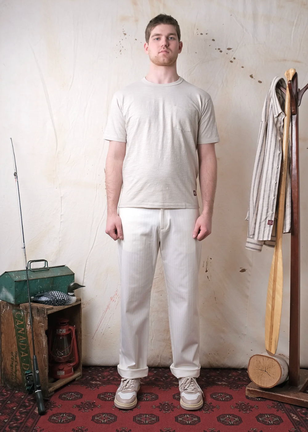 Birch Slub S/S Pocket T-Shirt - Birch - Outclass Canada - Danali