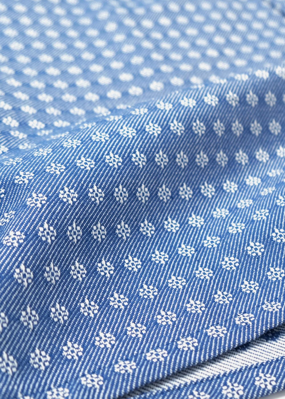 Blue Jay Jacquard Denim Club Shirt - Outclass Canada - Danali