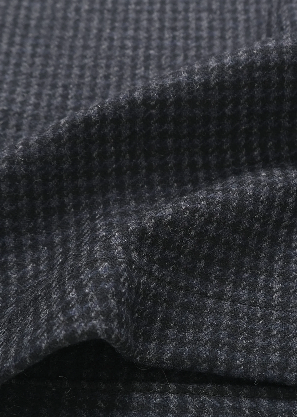 Houndstooth Camp Shirt - Charcoal - Outclass Canada - Danali