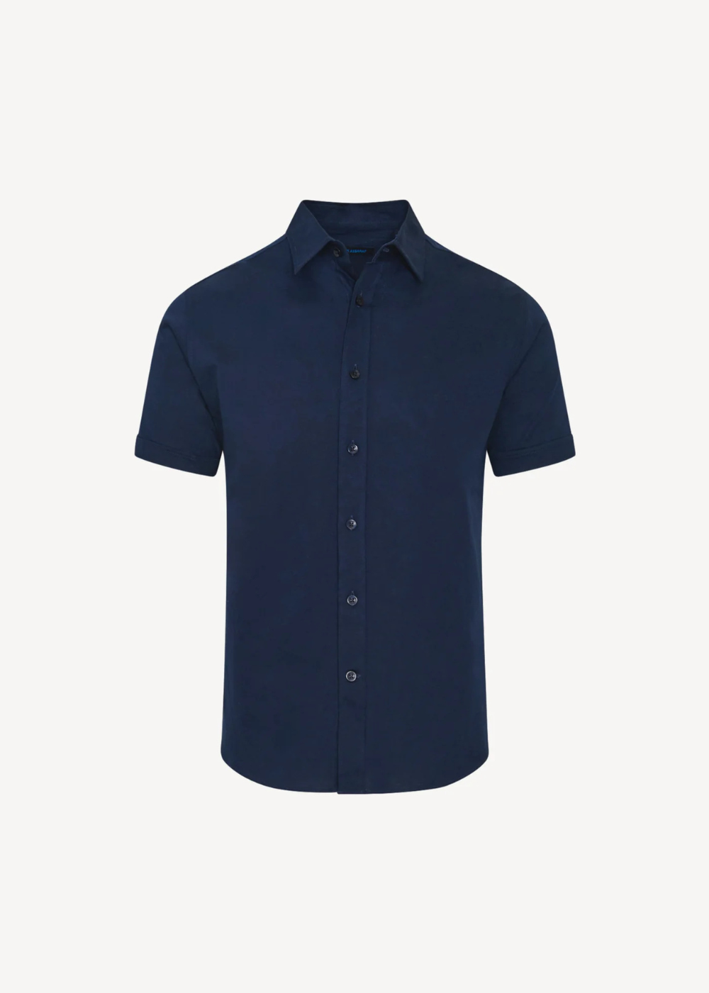 Solid Cotton/Modal Sport Shirt - Navy - Patrick Assaraf Canada - Danali - P4506W86B