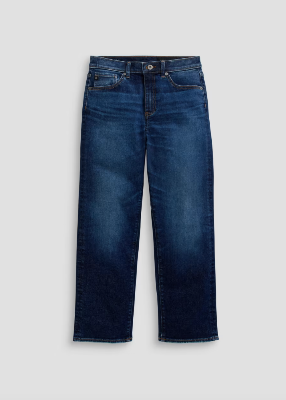 Brinley Crop Mid Rise Straight Jean - Outspoken - AG Jeans Canada - Danali - PWD1F79HBOTSP