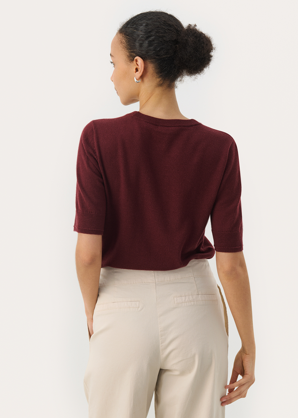 Natanya Sweater - Tawny Port - Part Two Canada - Danali