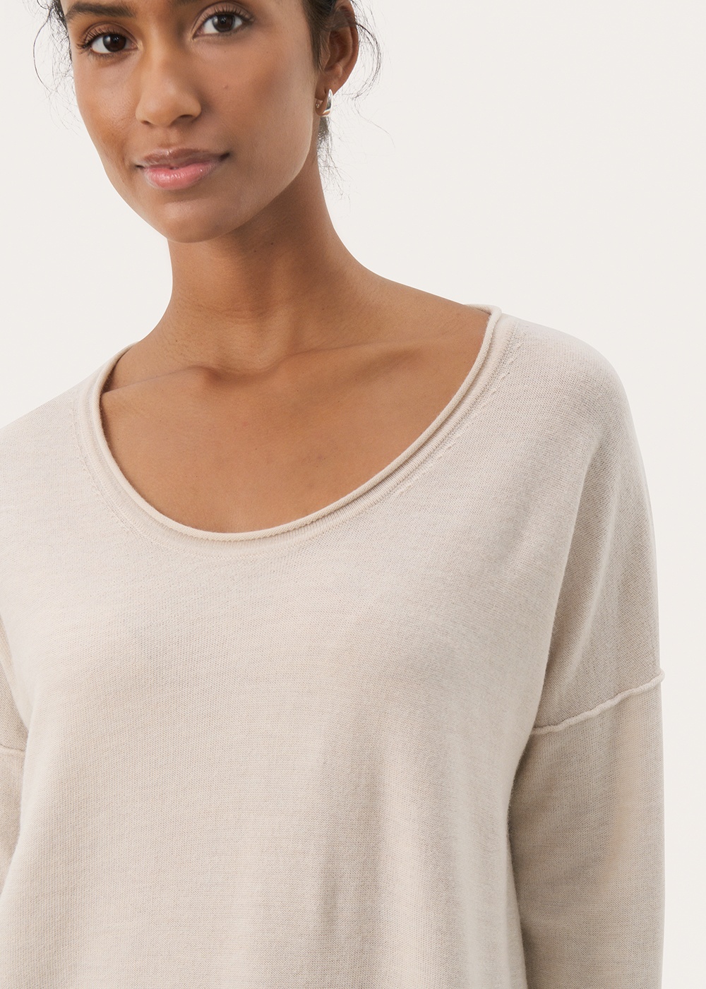 Noura Sweater - Natural Melange - Part Two Canada - Danali