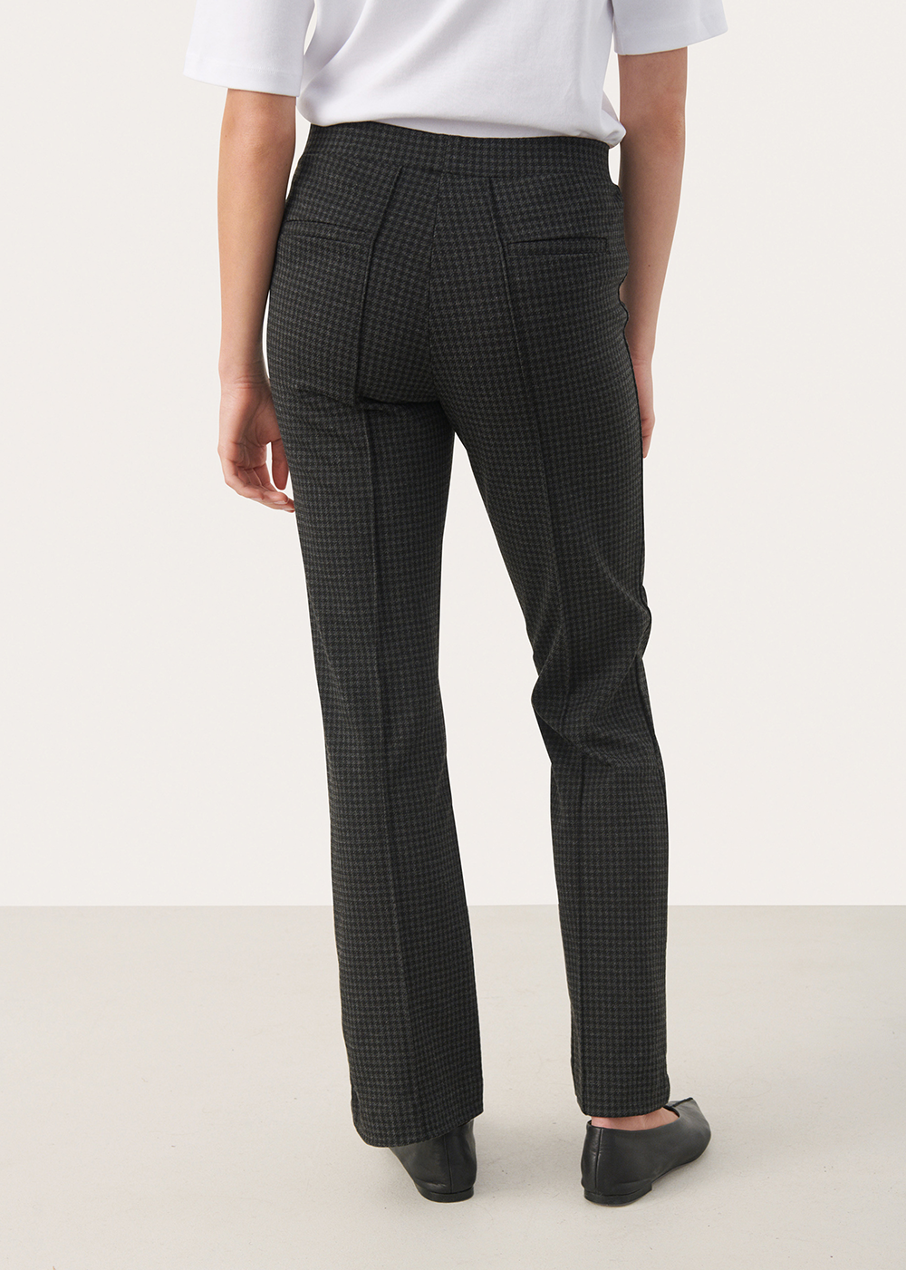 Pontas Pant - Dark Grey Check - Part Two Canada - Danali