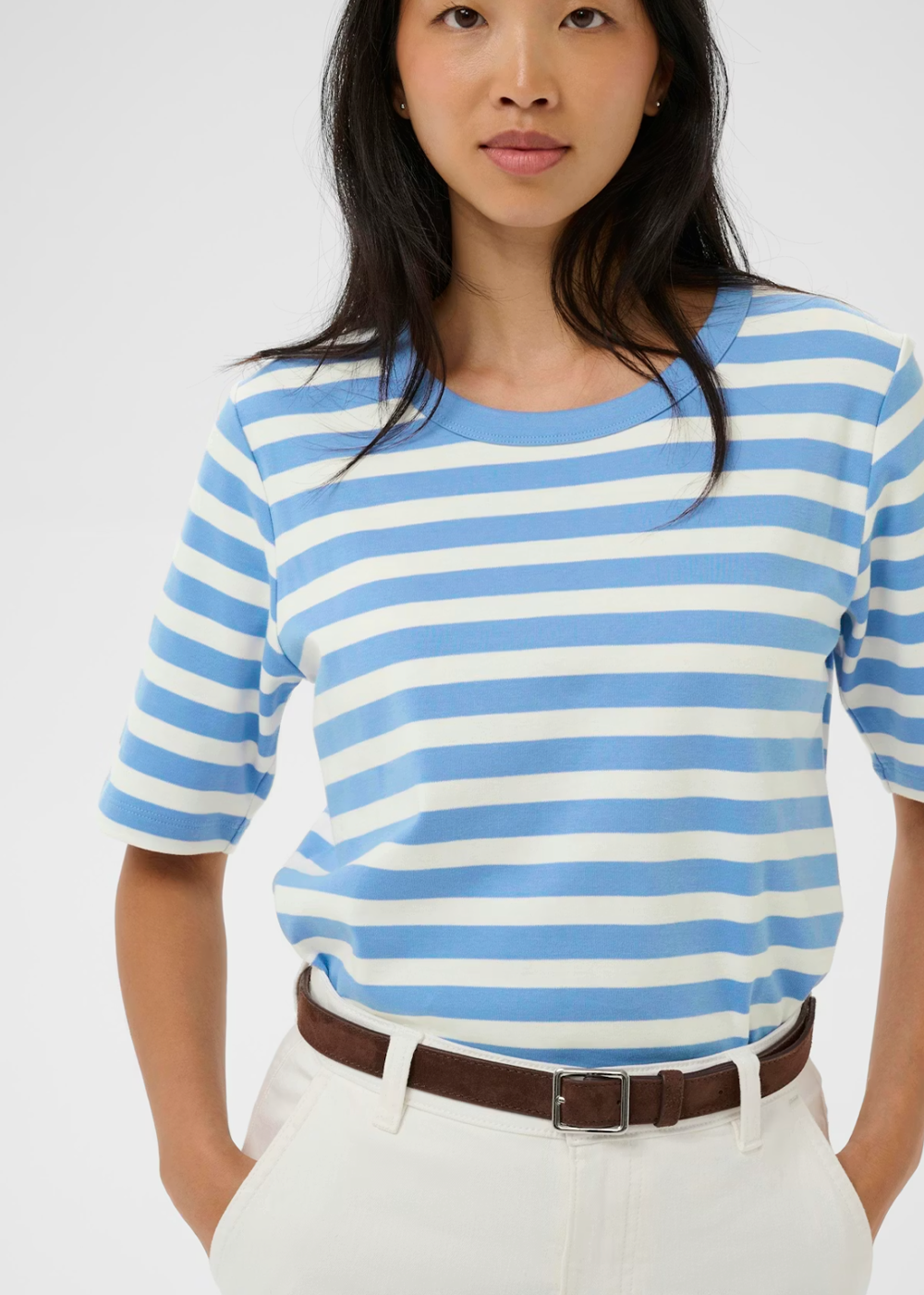 Ratana T-Shirt - Hydrangea Stripe - Part Two Canada - Danali - 30309870