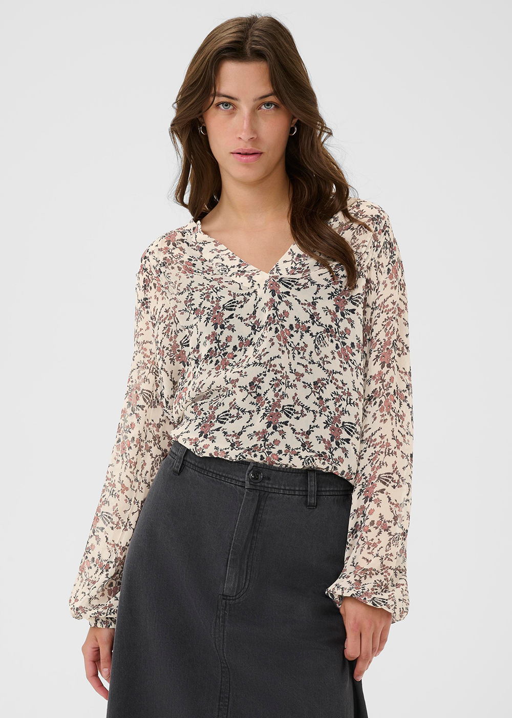 Sandi Blouse - Whitecap Grey - Part Two Canada - Danali