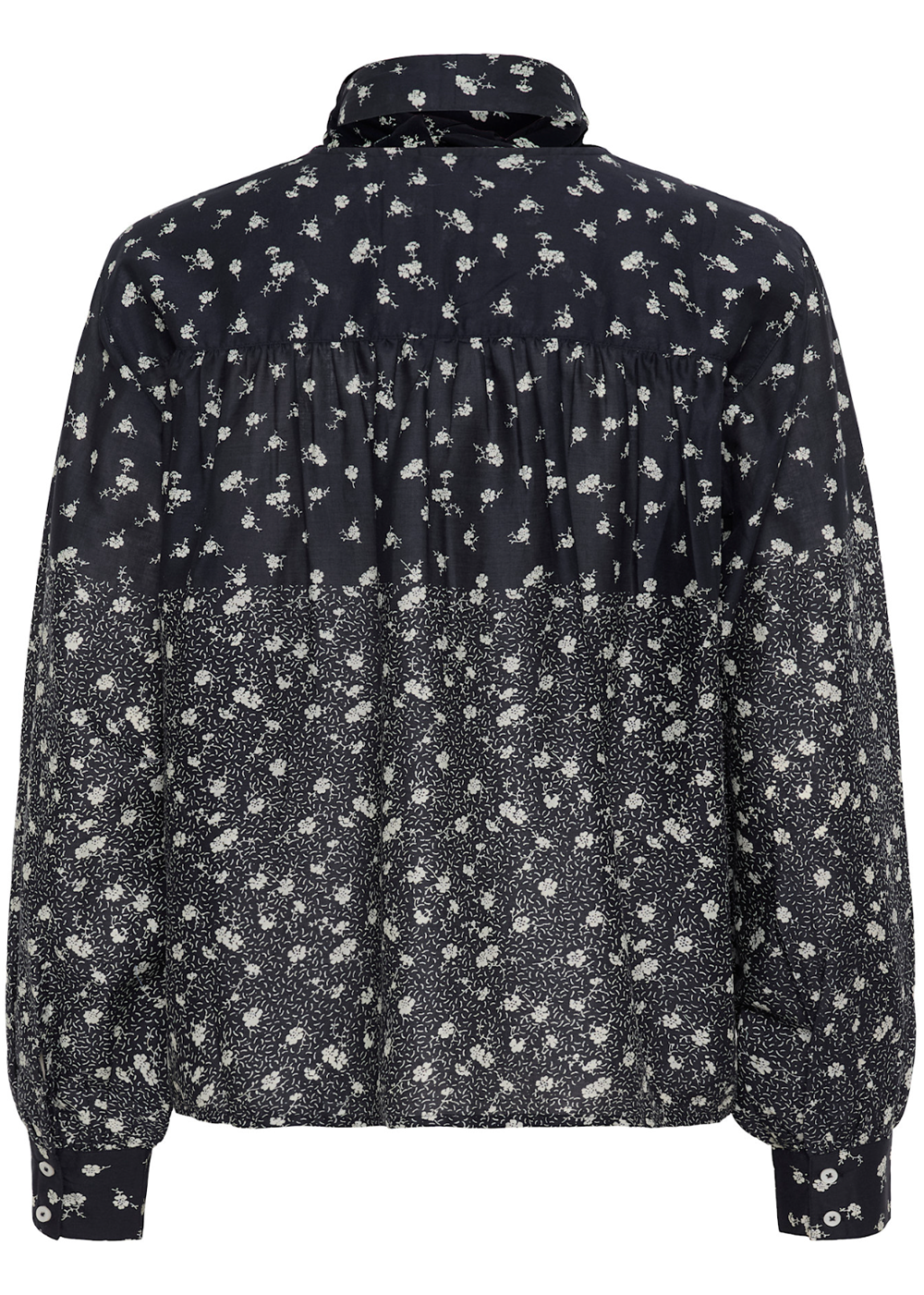 Yanina Blouse - Dark Navy Print - Part Two Canada - Danali - 30310280