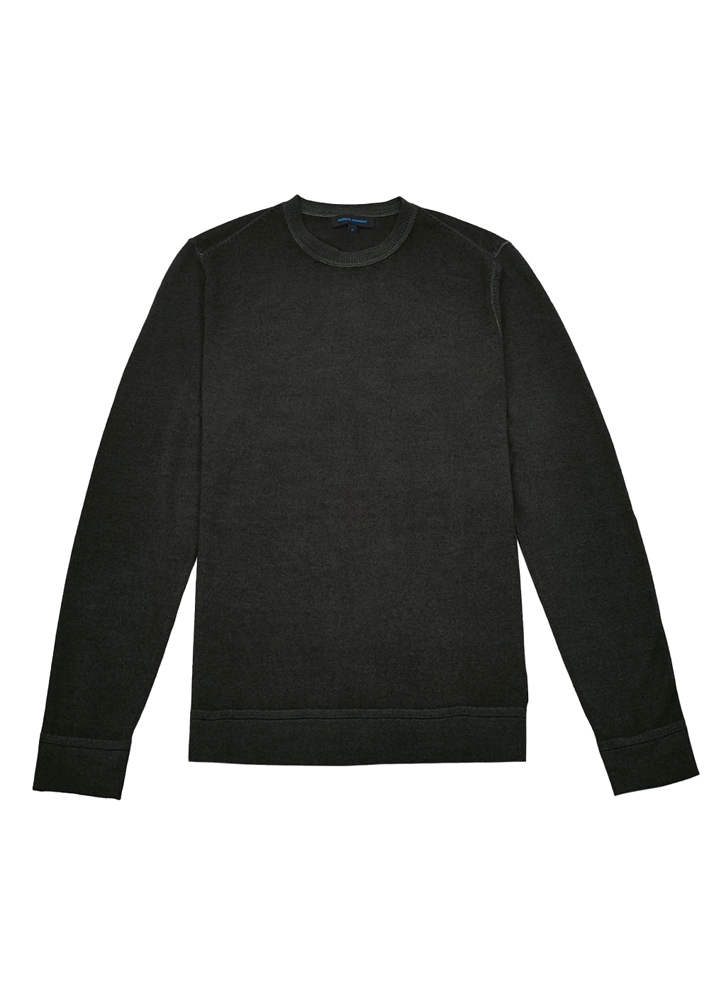 Extra Fine Merino Crewneck Sweater - Dusky Green - Patrick Assaraf Canada - Danali