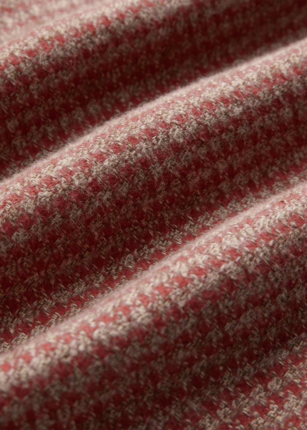 Abstract Pied Poule Shirt - Clay - Portuguese Flannel Canada - Danali