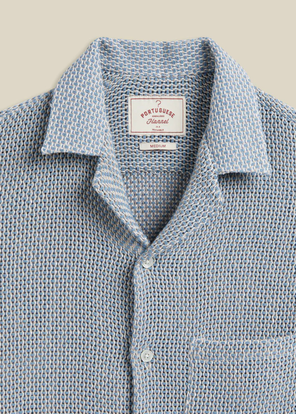 Agora Shirt - Pastel Blue - Portuguese Flannel Canada - Danali