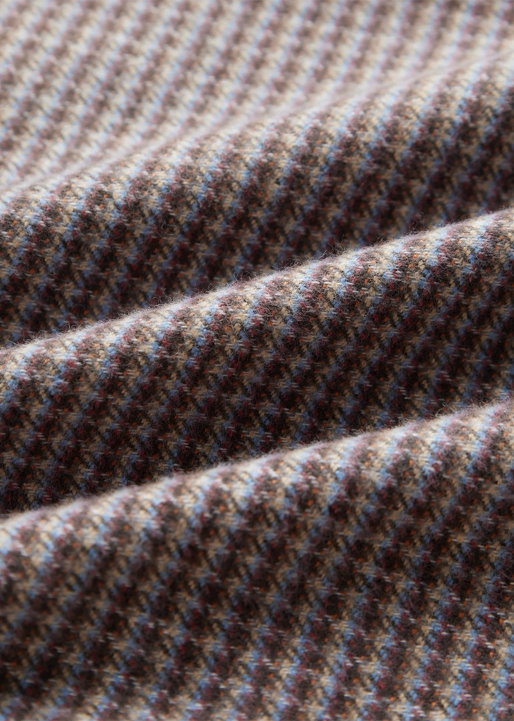 Dylan Shirt - Blue/Bordeaux - Portuguese Flannel Canada - Danali