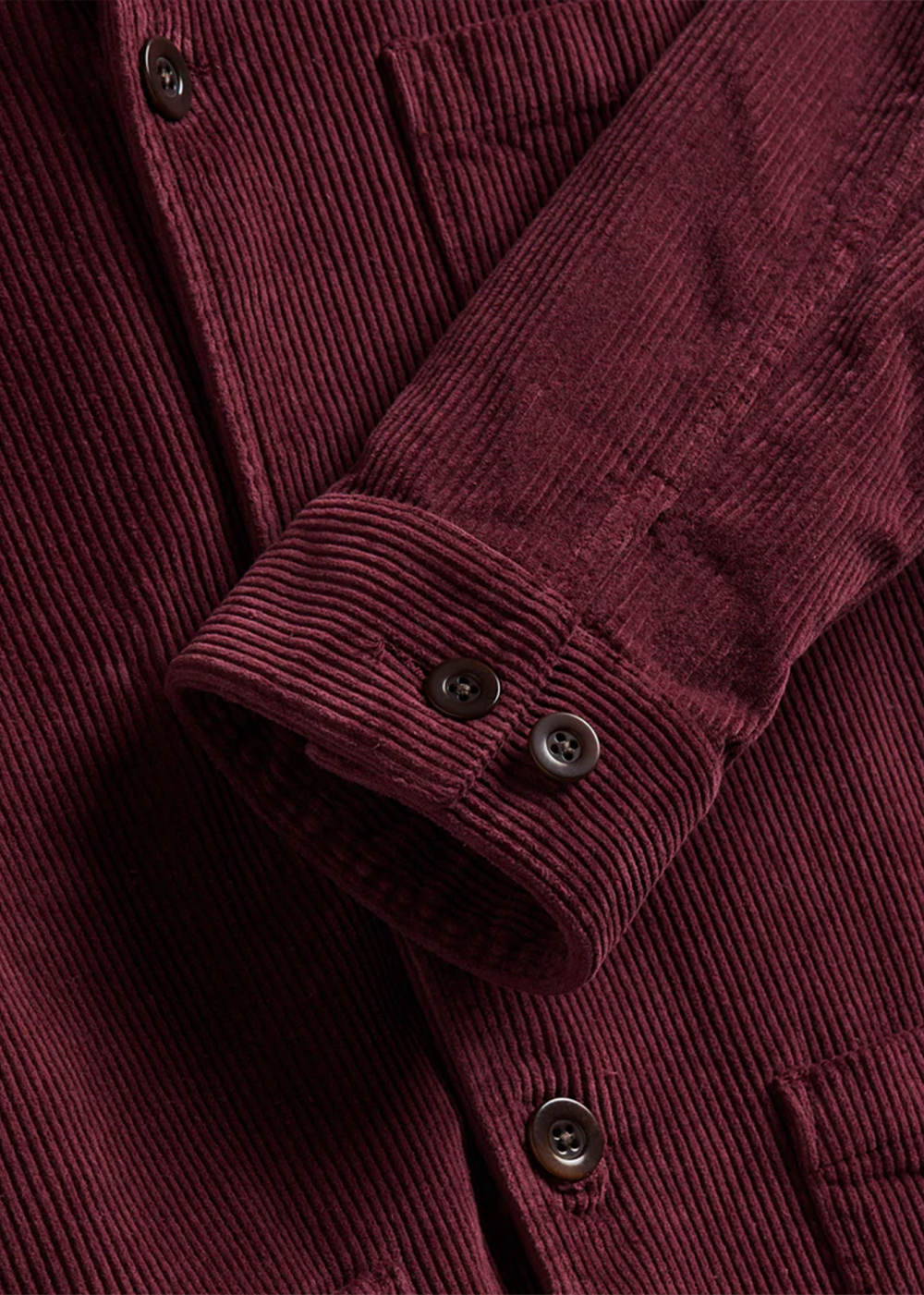 Labura Corduroy Jacket - Bordeaux - Portuguese Flannel Canada - Danali
