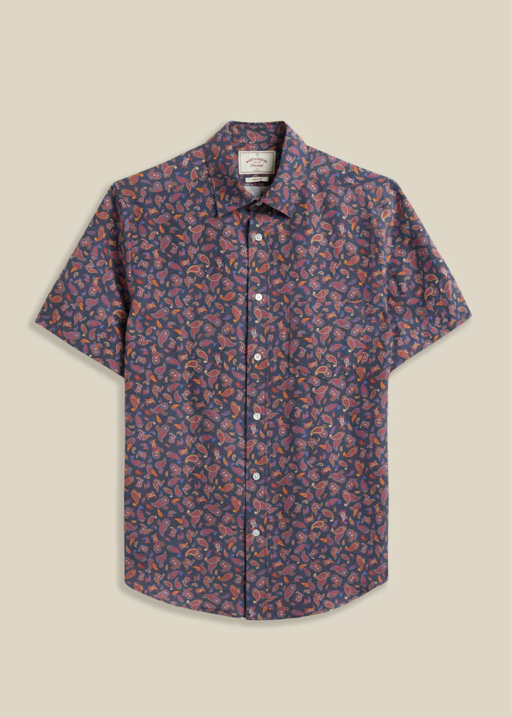 Paisley Silk Linen Shirt - Portuguese Flannel Canada - Danali