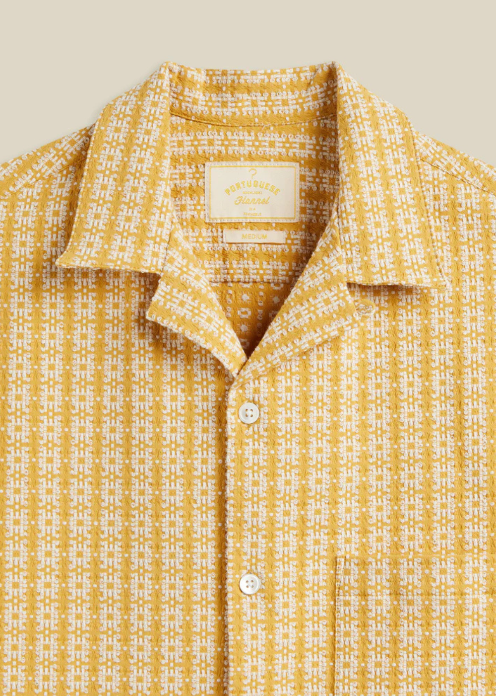 Polen Shirt - Yellow - Portuguese Flannel Canada - Danali
