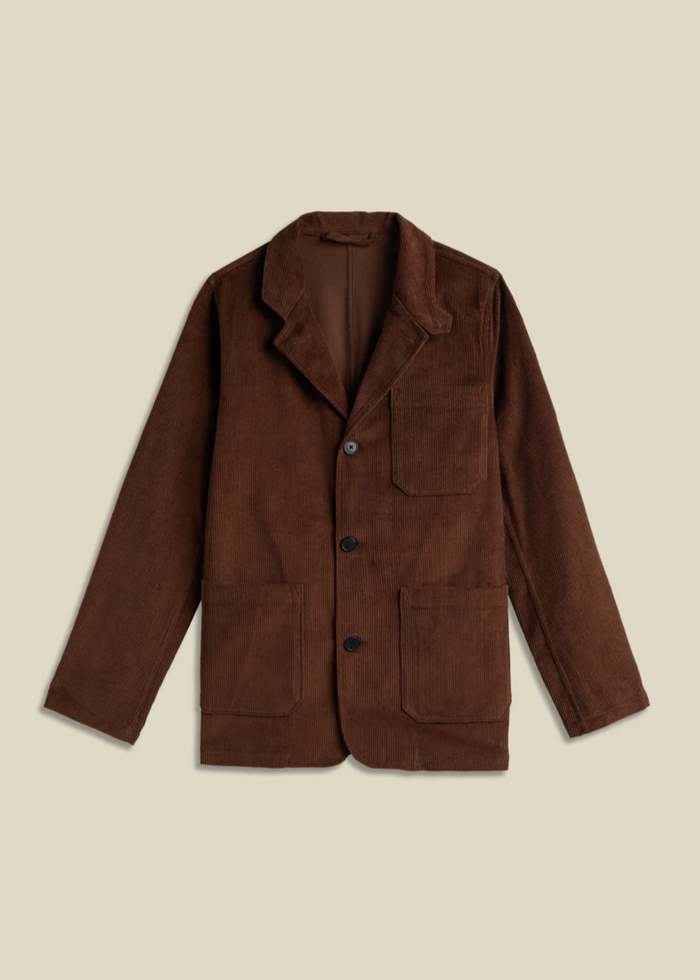 Working Blazer Cord - Brown - Portuguese Flannel Canada - Danali