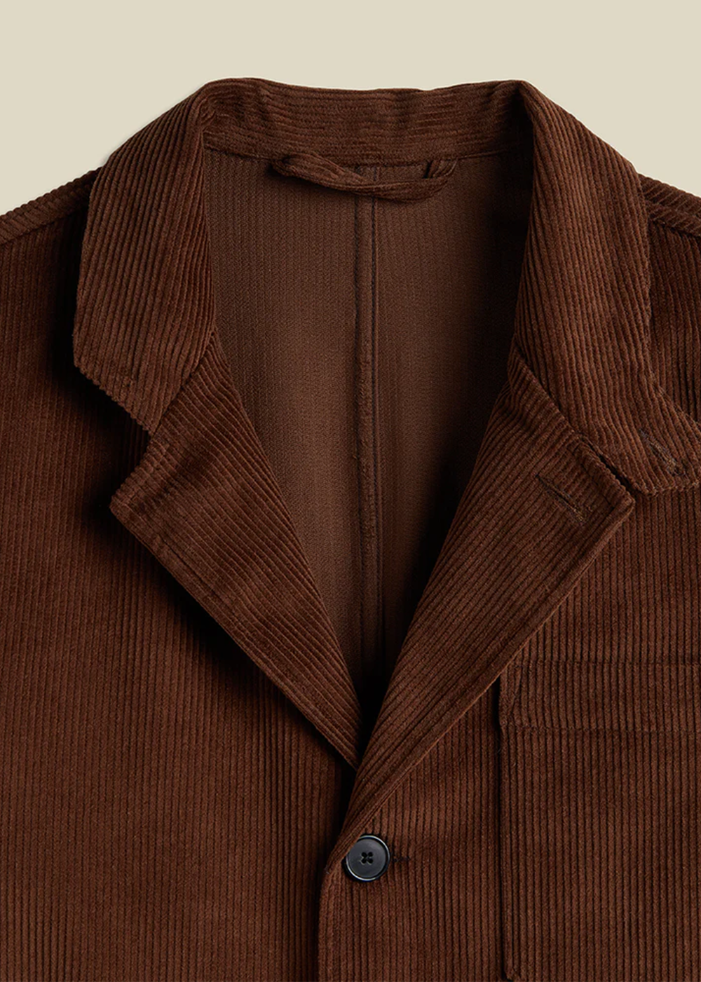 Working Blazer Cord - Brown - Portuguese Flannel Canada - Danali