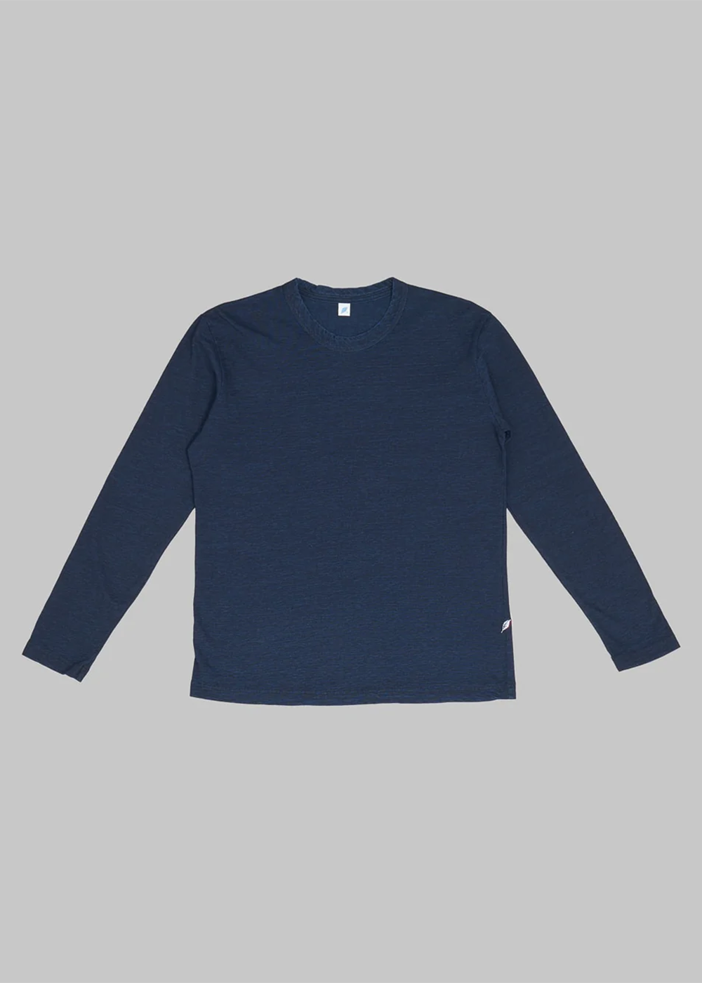 Indigo Jersey Long Sleeve T-Shirt - Dark Indigo - Pure Blue Japan Canada - Danali