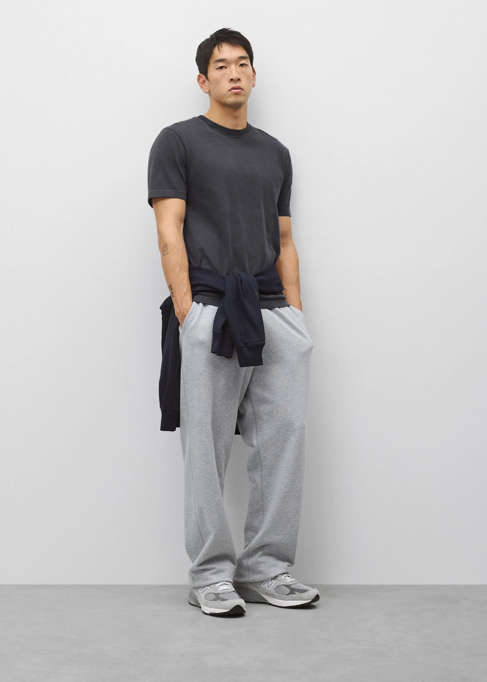 Midweight Jersey Fadeaway Standard T-Shirt - Faded Navy - Reigning Champ Canada - Danali - RC-1559